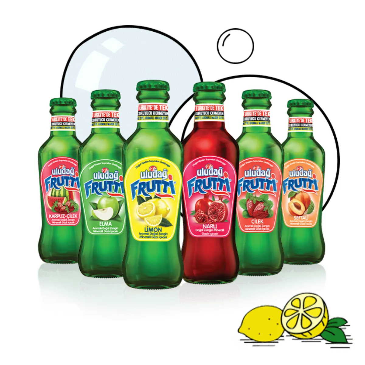 Frutti limonlu maden suyu